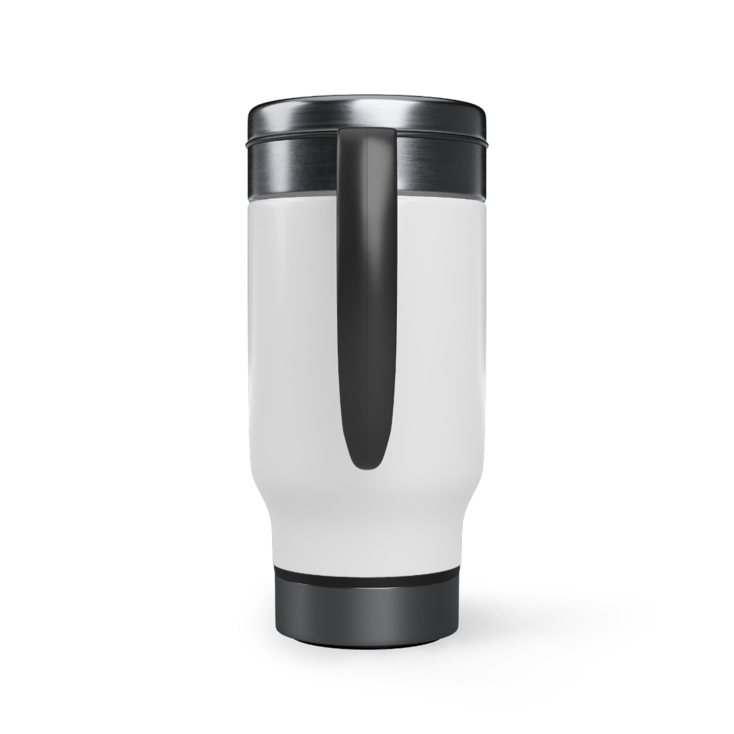 Jet Fuel Only Stainless Steel Travel Mug with Handle, 14oz | Equip Your Fave Pilot With This Sweet Coffee Cup