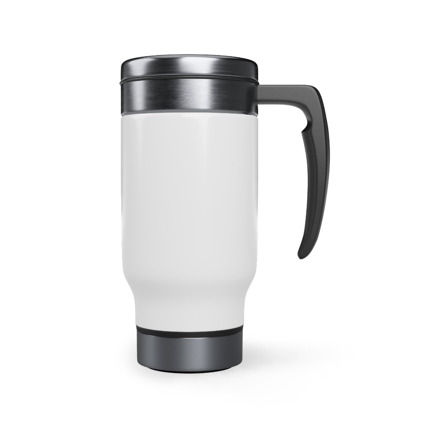Jet Fuel Only Stainless Steel Travel Mug with Handle, 14oz | Equip Your Fave Pilot With This Sweet Coffee Cup