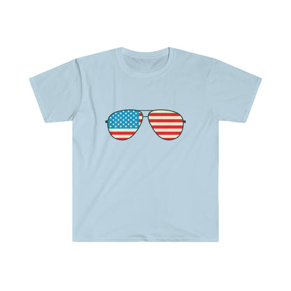 America Aviators Pilot Gift T-Shirt | Airport Worker Gift | #AviationLife | USA Aviation T-Shirt | Aviation Lover Shirt | Red White 'n Blue!