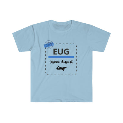 Eugene Regional Airport Aviation & Travel T-shirt EUG