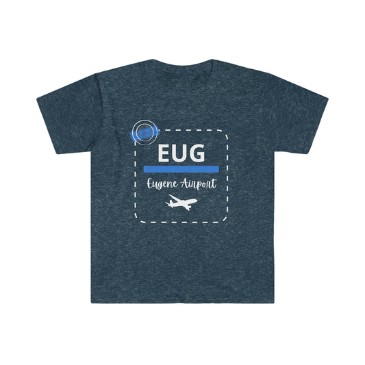 Eugene Regional Airport Aviation & Travel T-shirt EUG