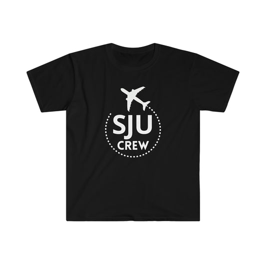 San Juan SJU CREW Airport Swag Aviation & Travel T-Shirt