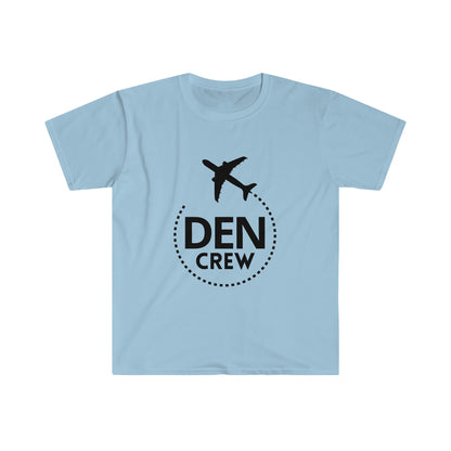 Denver DEN Airport Crew Swag Aviation & Travel T-Shirt