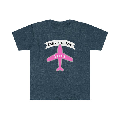 Dibs on the Pilot Aviation & Travel Funny T-Shirt