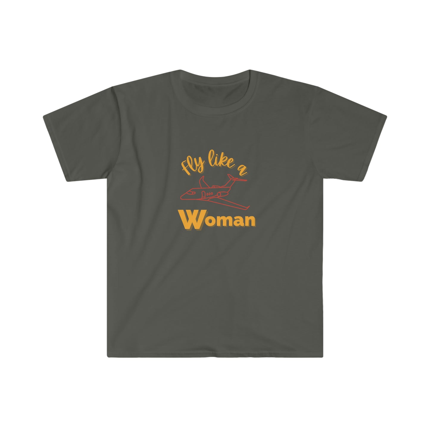 Fly Like a Woman Aviatrix Pilot T-Shirt