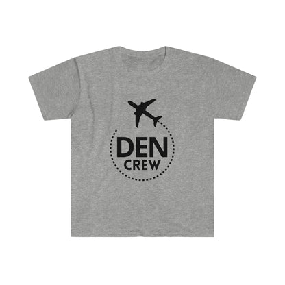Denver DEN Airport Crew Swag Aviation & Travel T-Shirt