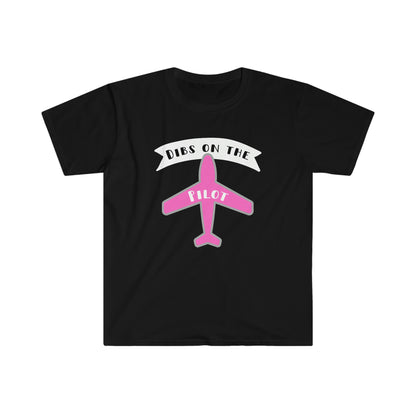 Dibs on the Pilot Aviation & Travel Funny T-Shirt