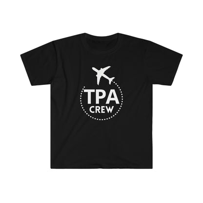 Tampa TPA CREW Airport Swag Aviation & Travel T-Shirt