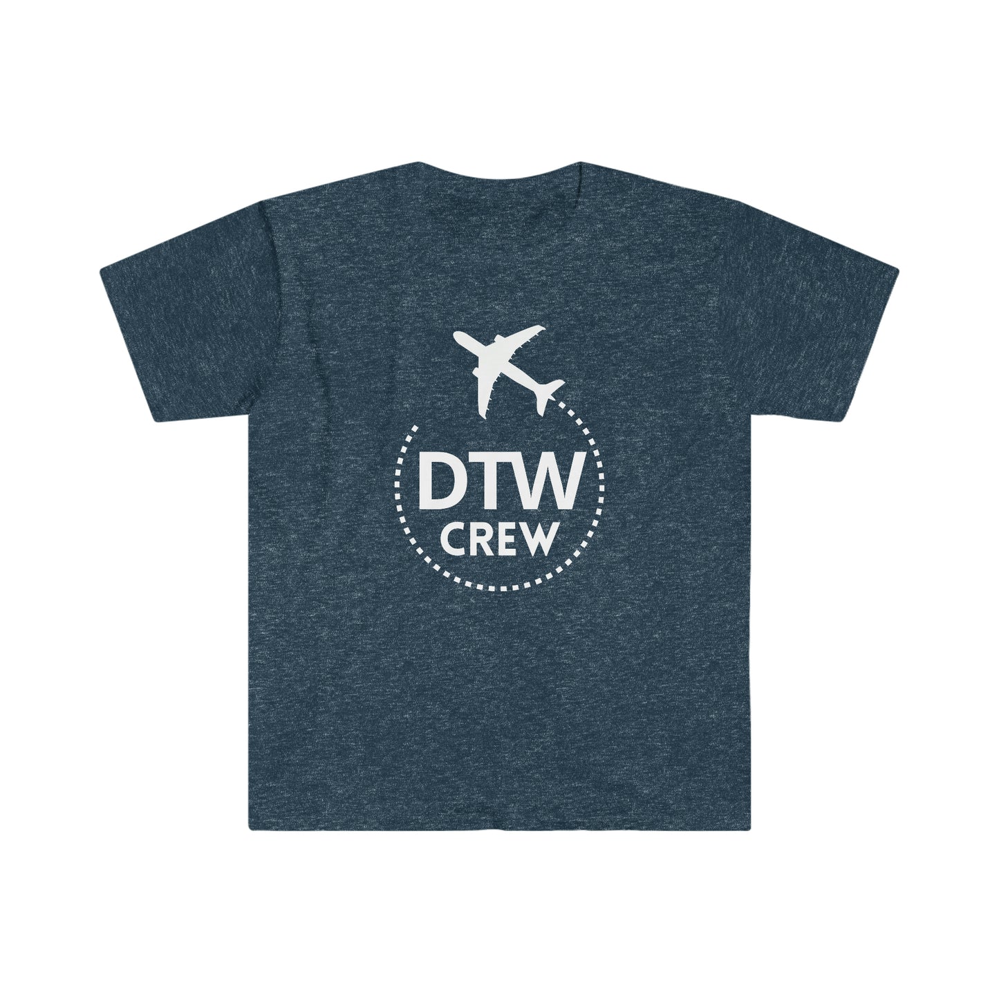 Detroit DTW CREW Airport Swag Aviation & Travel T-Shirt