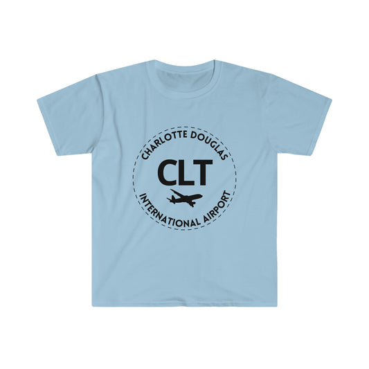 Charlotte CLT Airport Swag Aviation & Travel T-Shirt
