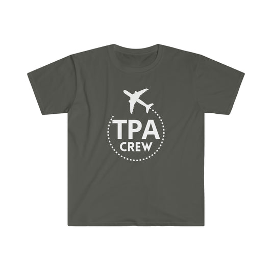 Tampa TPA CREW Airport Swag Aviation & Travel T-Shirt