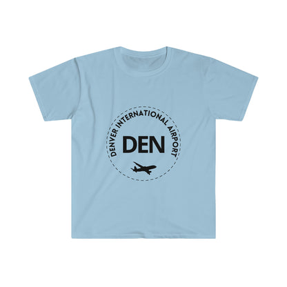 Denver DEN Airport Swag Aviation & Travel T-Shirt